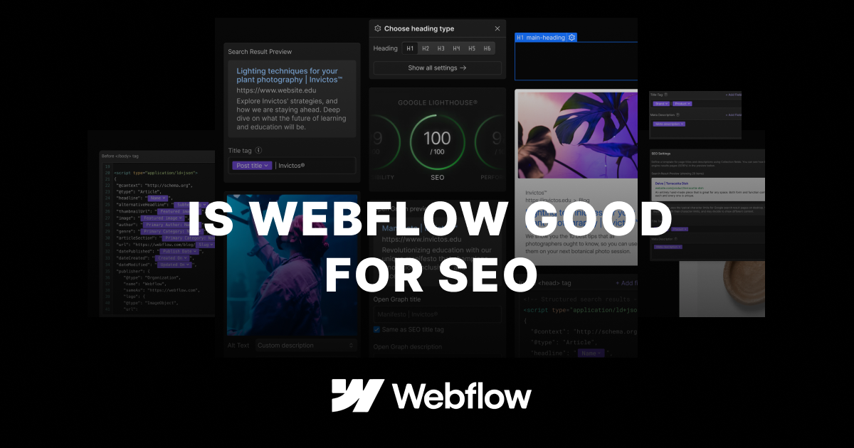 Is Webflow Good for SEO? (Honest Answer for 2026)